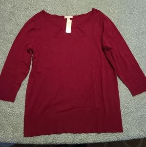 Women's 3/4 sleeve sweater